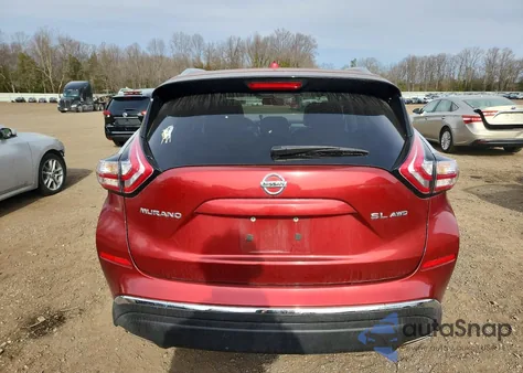 2015 Nissan Murano S z USA, uszkodzony, nr VIN 5N1AZ2MH0FN218694